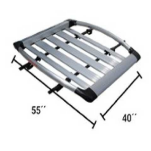AERORACK ALUMINIO 55"X40" SILVER S/STOP M01