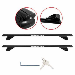 TRANSVERSAL - TRANSVERSAL ALUMINIO NEGRO 127CM C/LLAVE 2PZ