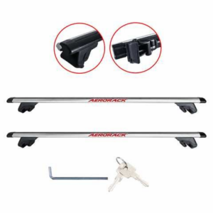 BARRA TRANSVERSAL - AERORACK TRANSVERSAL ALUMINIO 135CM C/LLAVE 2PZ