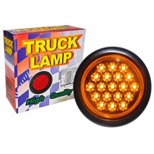 CUCUYA UNIV TRAILER PLAST RED F/CAUCHO 19LED AMBAR 24V
